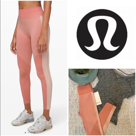 lululemon athletica Pants - Lululemon Ebb To Train Seamless Yoga Tights 25”